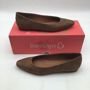 Baretraps‎ Rhonda Bronze Pointed Toe Ballet Flats Womens Size 6 M NEW